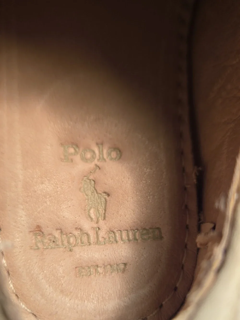 Polo Ralph Lauren Toddler Kid Barton Suede Oxford  USA 6.5